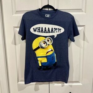 Universal Minions Graphic Tee in Dark Blue